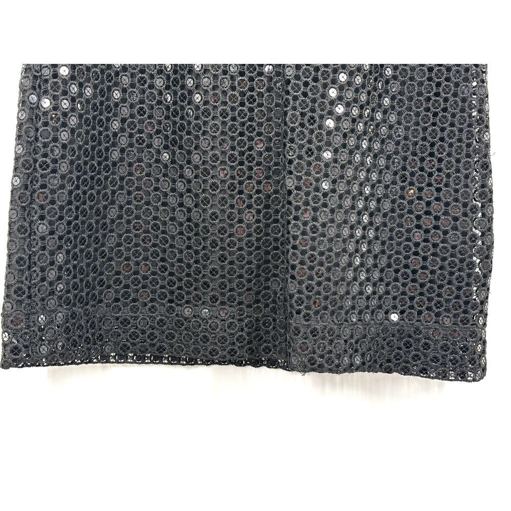 NWOT Designer Lily Pulitzer Black Sequin Aaliyah Dress Size 4 - Picture 7 of 16